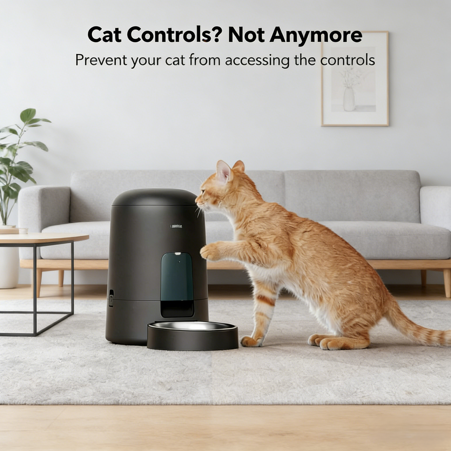 Smart Automatic Pet Feeder with Scheduling & Long Battery Life